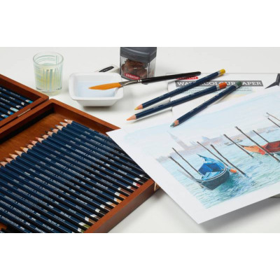 Набор акварельных карандашей Watercolour в мет,короб, 72цв, Derwent