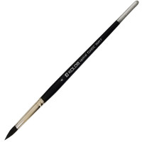 Пензель Білка кругла, Classic 3049R, № 6, коротка ручка KOLOS