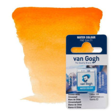 Краска акварельная Van Gogh 266 Перм, оранжевый кювета Royal Talens