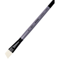 Кисть Синтетика угловая, INTENSE 1668А №14 длин ручка ROSA 1668А14