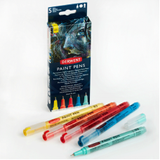 Набір кольорових ручок PAINT PEN PALETTE №1, 5шт, Derwent