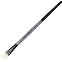 Кисть Синтетика плоская, INTENSE 1668F, №14, длин ручка ROSA 1668F14