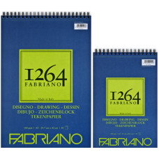 Альбом на спіралі для рисунку 1264 А4, 180г/м2, 50л, Fabriano (19100646)
