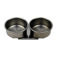 Олійниця подвійна, металева (d:4см), з ободком, D.K.ART CRAFT