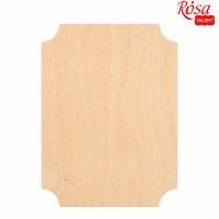 Основа для выжигания и декорирования „Прямоугольник“ 2, 18,5х25 см, фанера, 2 шт, ROSA TALENT (38518525)