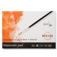 Склейка для акварелі Rough А4, 260г/м2, 20л, SMILTAINIS