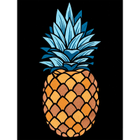 Набор, Ананас 3D, МДФ, 24,5х18,5 см, ROSA Talent