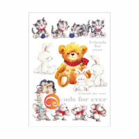 Папір для декупажу Дружня компанія Cheap Art