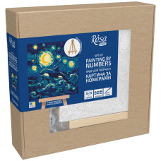 Набор картина по номерам Танец дельфина, 15x15 см, с мольбертом ROSA START