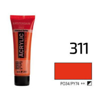 Фарба акрилова AMSTERDAM, (311) Кіновар, 20 мл, Royal Talens