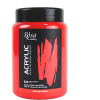 Фарба акрилова, Кадмій червоний світлий, 400 мл, ROSA Gallery