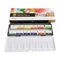 Набор акварельных красок GALLERY 12 цветов MUNGYO
