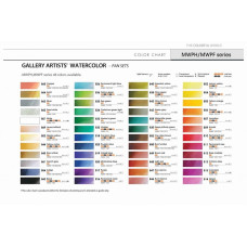 Набор акварельных красок GALLERY 12 цветов MUNGYO