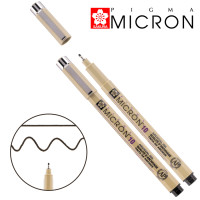 Лайнер PIGMA MICRON (10), 0,6 мм, Чорний, Sakura (XSDK1049)