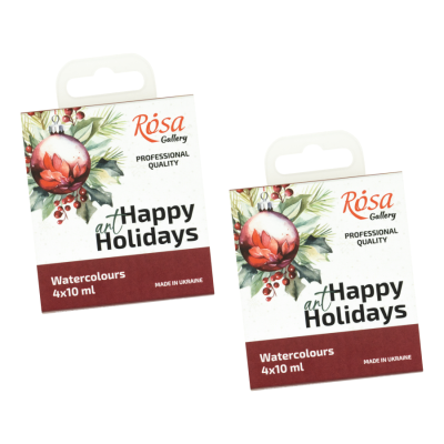Набір акварельних фарб Special Edition №1 4×10 мл картон ROSA Gallery Набір акварельних фарб Special Edition №1 4×10 мл картон ROSA Gallery