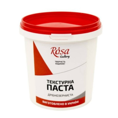 Текстурная паста мелкозернистая, 500 мл, ROSA Gallery