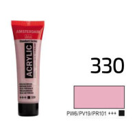 Краска акриловая AMSTERDAM, (330) Персидский розовый, 20 мл, Royal Talens