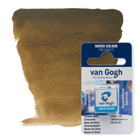 Краска акварельная Van Gogh 408 Умбра натуральная кювета Royal Talens