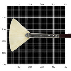 Кисть Щетина веерная, 6007, № 0, длинная ручка KOLOS