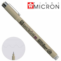 Лайнер PIGMA MICRON (0.5), 0,45 мм, Серый, Светлый, Sakura (XSDK0542)
