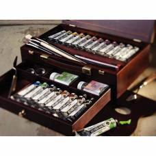 Набор акриловых красок Rembrandt MASTER 20 туб + материалы Royal Talens