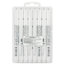 Набор черных лайнеров Marvy Drawing Pen, 8 шт