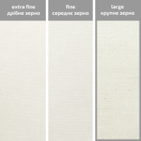 Підрамник, 15*15 см, крупне зерно, акрил, джут, Італія, Unico