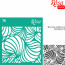 Трафарет самоклеющийся многоразовый, №76, 9х10 см, Серия „Текстуры“, ROSA TALENT (3625181)