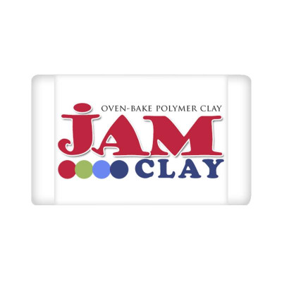 Пластика Jam Clay, Зефір (Білий), 20г, ROSA TALENT