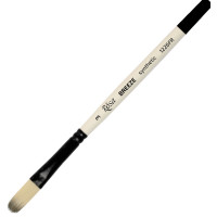 Пензель Синтетика овальна, BREEZE 1226FR, №3, коротка ручка ROSA 1226FR03 