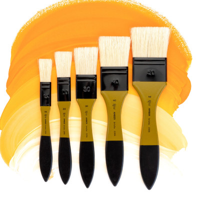 Пензель Щетина флейц, AMBER 2306, №60, к.р. ROSA