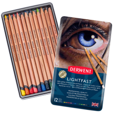 Набір олівців Lightfast, 12шт., метал, Derwent