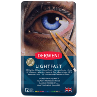 Набір олівців Lightfast, 12шт., метал, Derwent