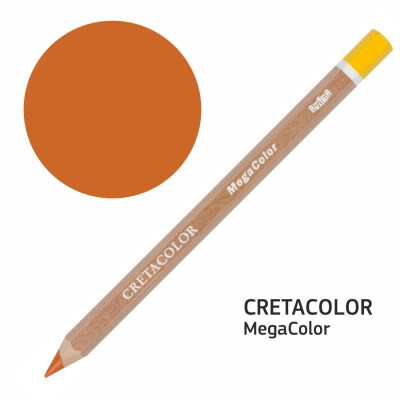 Олівець кольоровий Megacolor, Хром жовтий (29108), Cretacolor