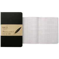 Блокнот BUSINESS А5 (210х132 мм), 70г/м2, 48л, белый в клетку, SMILTAINIS (5KS-48ST)