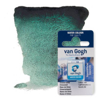 Фарба акварельна Van Gogh (630), Зелений сутінковий, кювета, Royal Talens