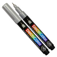 Маркер акриловий, Срібло, 0,7 мм, 115-S, Marvy (11501400)