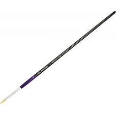 Кисть Щетина круглая, 411, №2, длинная ручка ROSA Studio