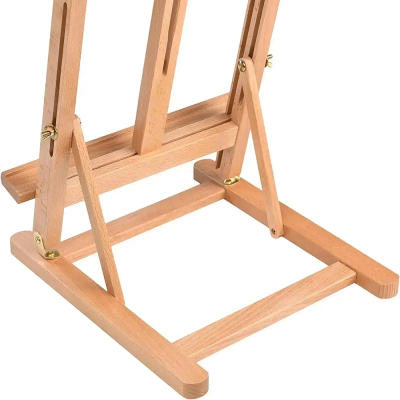 Мольберт настольный 6011 бук, 83х28х6 см. максимальная высота полотна 56см. Meeden Мольберт настольный 6011 бук, 83х28х6 см. максимальная высота полотна 56см. Meeden