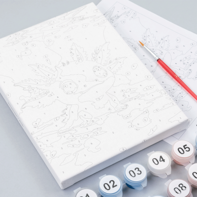 Набор картина по номерам Аксолотль, 15x20 см, с мольбертом ROSA START Набор картина по номерам Аксолотль, 15x20 см, с мольбертом ROSA START