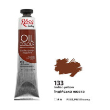 Фарба олійна, Індійська жовта, 45 мл, ROSA Gallery