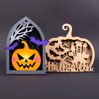Набір топерів Halloween 1, фанера, 8,5х3см, 5шт, ROSA TALENT