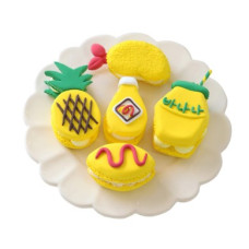 Пластика самозастывающая Hearty, Желтая, 50 г, Padico