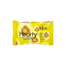 Пластика самозастывающая Hearty, Желтая, 50 г, Padico