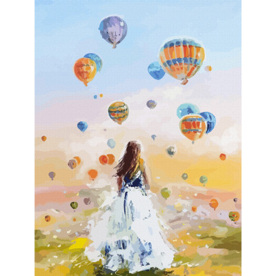 Холст на картоне с контуром, Пейзаж №39, 30х40, хлопок, акрил, ROSA START (GPA283839)