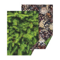 Бумага с рисунком Елка-Шишки, А4 (21х29,7 см), двусторонняя, 300 гм2, Heyda (204772256)