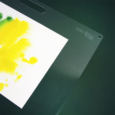 Планшет, акрил 3мм, 47х62 см, прозрачный, с ручкой, ROSA Gallery