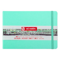 Скетчбук для графики Art Creation 140 г/м2, 21х14,8 см, 80л, Fresh Mint