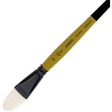 Пензель Щетина овальна, AMBER 2306FR, №12, д.р. ROSA