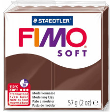 Пластика мягкая Fimo Soft Шоколадная, 57 г.
